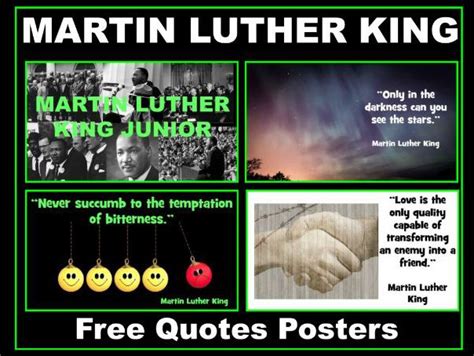 Martin Luther King Quotes Posters - Inspire and Educate! By Krazikas