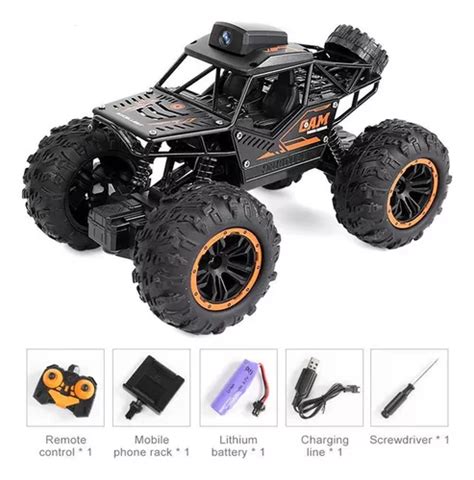 Carrinho Controle Remoto Rock Crawler Off Road C Mara Hd Parcelamento