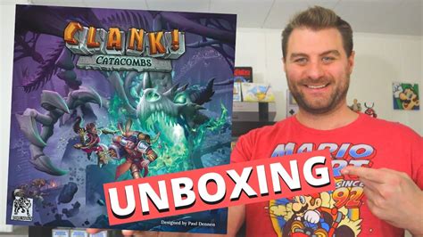 Clank Catacombs Board Game Unboxing Youtube