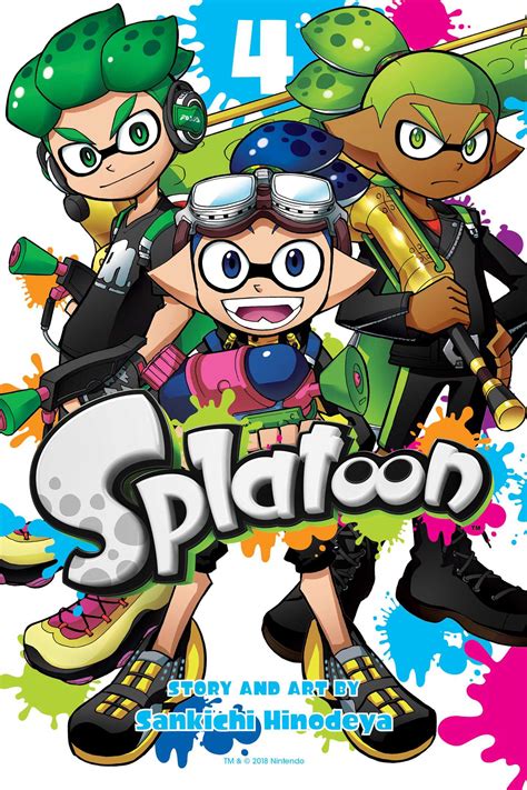 Splatoon Vol 4 Book By Sankichi Hinodeya Official Publisher Page