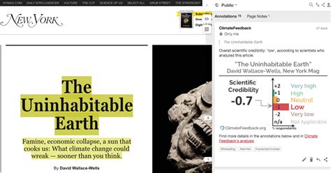 Scientists Explain What New York Magazine Article On “the Uninhabitable