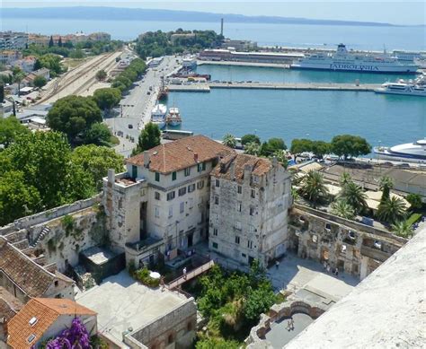 diocletians palace  split unesco heritage croatia