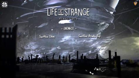 Life Is Strange Remastered Both Endings Sacrifice Chloe