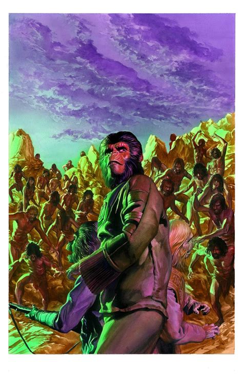 Planet Of The Apes Artist Tribute Book By Pierre Boulle Alex Ross