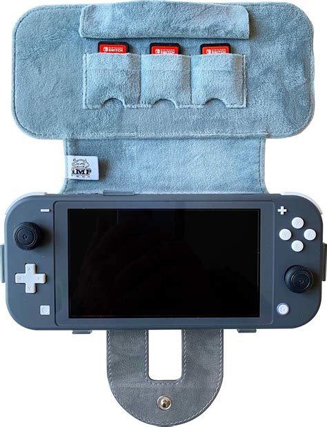 Switch Lite Flip Case - Charcoal Black (Nintendo Switch Lite) : Amazon ...