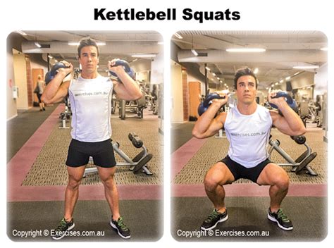 Kettlebell Squats | Quick 1:35 Min Step-by-Step Demo Video