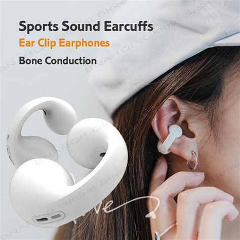 Pro8 Ear Clip Wireless Bluetooth Not Into The Ear Bone Conduction Air Conduction Clip Earrings