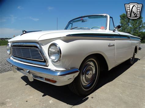 White 1962 Amc Rambler Convertible 196 Inline 6 3 Speed Automatic ...