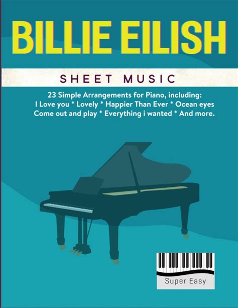 billie eilish sheet   super easy piano songs andrew yerk john