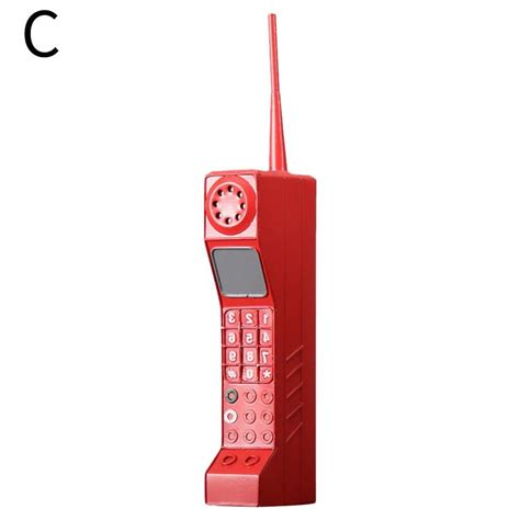 Retro Mobile Brick 80's-90's Classic Phone with Button Cell Design ...