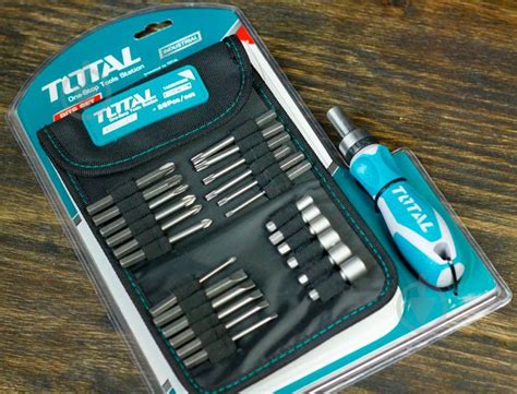 Total Tacsd I Pcs Ratchet Screwdriver Set Tool Shop In