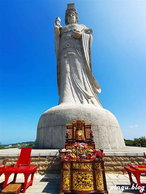 馬祖秋慶媽祖昇天祭｜全世界最大的媽祖巨神像佑眾生 鑽神轎走祈福坑道保平安 小企鵝生活趣