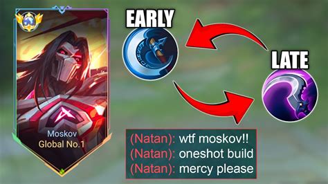 MOSKOV NEW ONE SHOT BUILD NEW BROKEN FIRST ITEM FOR EARLY AND LATE