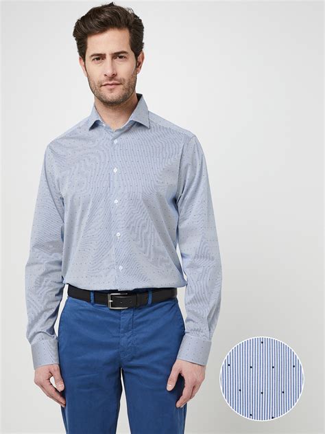 Cambridge Legend Chemise Chemisier Bleu Marine Homme Des Marques Vous