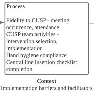 Conceptual Framework For Cusp Implementation At Four Tertiary Care