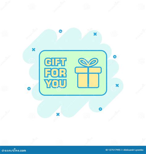 Cartoon Colored T Card Icon In Comic Style T Voucher Pres Stock