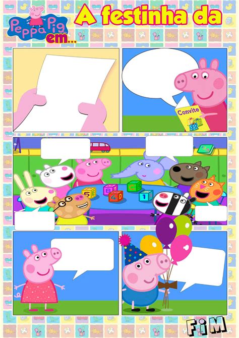 Convite De Aniversario Da Peppa Para Editar E Imprimir 15 Modelos