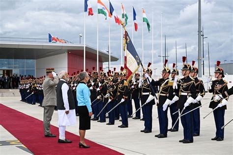 PM Modi Arrives In Paris On Official Visit To Boost Strategic Ties With