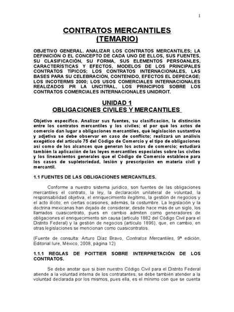 Pdf Contratos Mercantiles Temario Doc Dokumen Tips