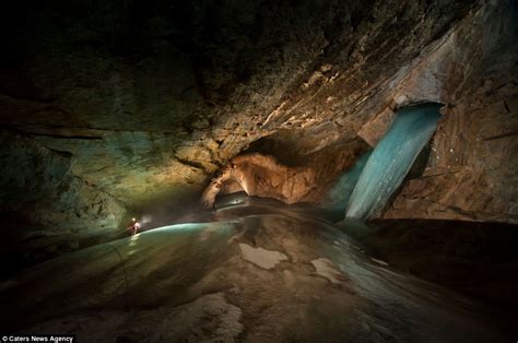 Booming Ice Chasm Underground Chamber Beneath Rocky Mountains Has