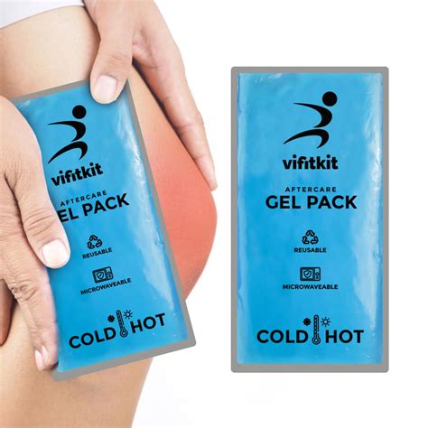 Vifitkit Reusable Hot And Cold Gel Pack Ice Pack Bag For Pain Relief