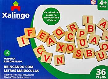 Brincando Letras Ma Usculas Pe As Xalingo Estudante Livraria