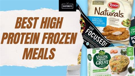 20 Best High Protein Frozen Meals [2024 Fitness Goals]