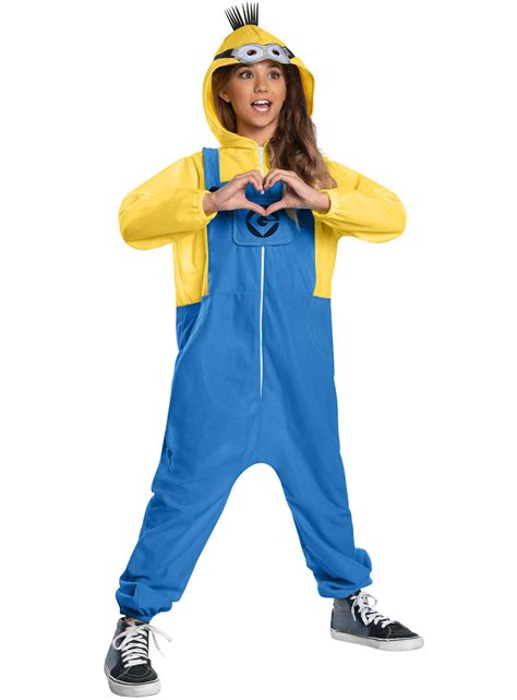 Despicable Me 4 Girls Minion Costume Minion Onesie