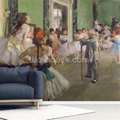 The Dancing Class Edgar Degas Wall Mural Wallsauce Us