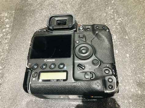 Canon Eos Dx Mark Ii Digital Slr Camera Black Body Only For