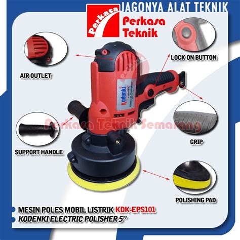 Kodenki Eps Mesin Poles Mobil Electric Polisher Variable Speed