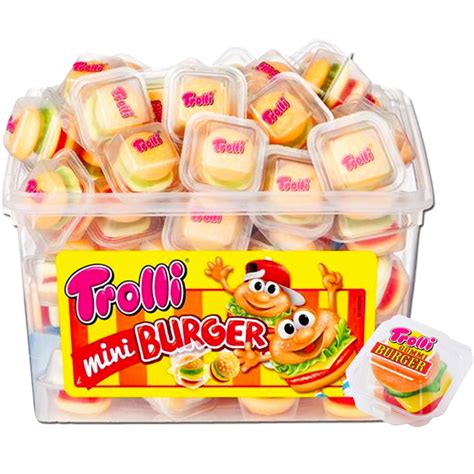 Trolli tégelyes hamburger 10g Asztalra hu