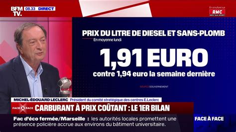 Carburant à prix coûtant On fait le job affirme Michel Édouard