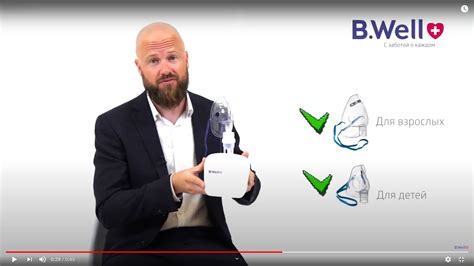 B.Well PRO-110 Ингалятор/компрессорный небулайзер поможет быстро ...