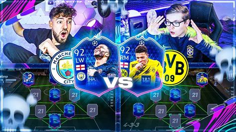 Fifa 21 Bvb Vs Man City Cl Squad Builder Battle 💀💀 Champions League 🔥🔥