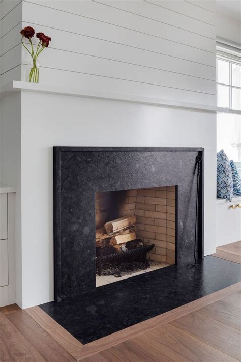 Cozy Granite Fireplace In 2023 Stone Fireplace Surround Granite