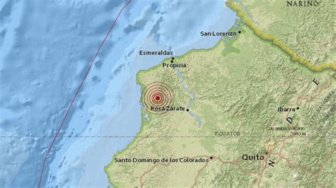 Otro Sismo De Magnitud 54 Sacude Ecuador Rt