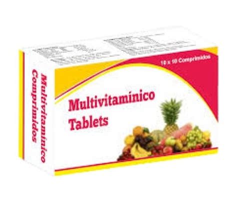 Multi Vitaminico Tablets To Promote Nutrition Shelf Life 1 Years At