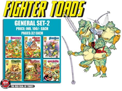 Fighter Toads Kabir Comics