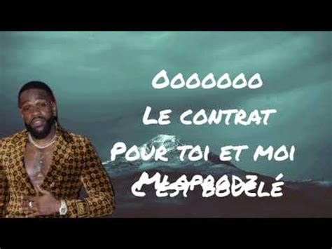 Tayc Feat Dadju J Ai Sign Le Contrat Lyrics Youtube