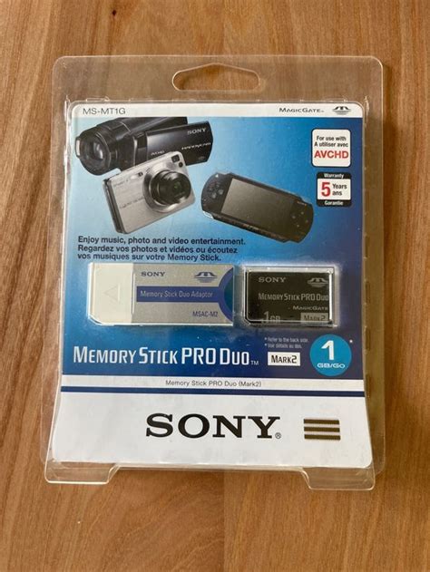 Sony Memory Stick Pro Duo 1GB Kaufen Auf Ricardo