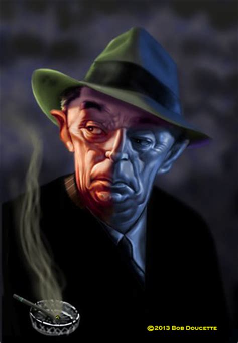 Robert Mitchum By Tobo Famous People Cartoon Toonpool