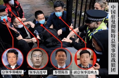 Now Identified: numerous Chinese consulate officials who dragged HK ...