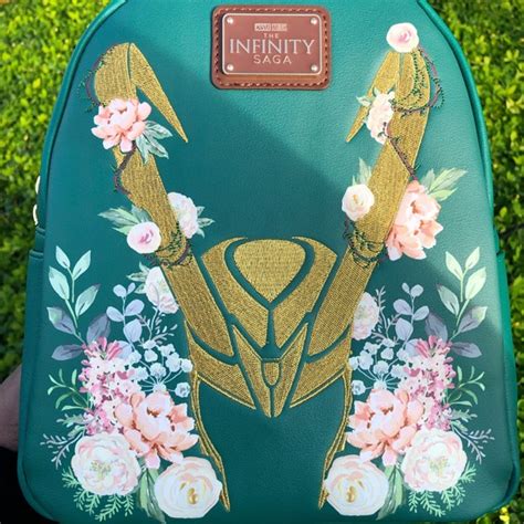 Loungefly Bags Loungefly Marvel Loki Floral Mini Backpack Poshmark