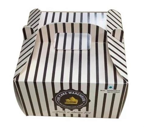 Printed Corrugated Cake Box At Rs 15 Piece Printed Cake Box In New