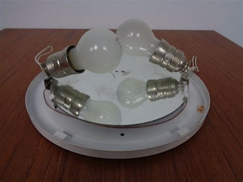 Large Bauhaus Opal Glass Ceiling Lamp By Zeiss Ikon S For Sale At