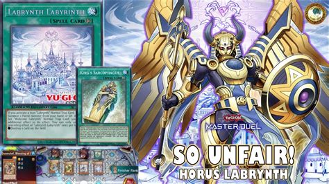 Labyrinth Horus Deck Labrynth King S Sarcophagus Is Now A Craziest