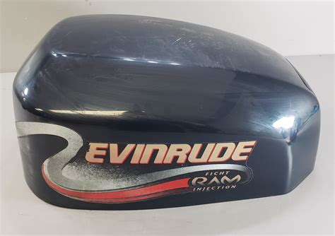 285250 Evinrude Johnson 1999 FICHT Top Cowling Engine Cover Hood 90 115