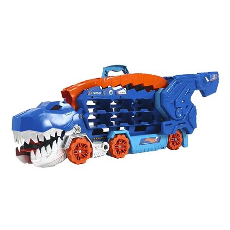 Mattel Hot Wheels Απόλυτη Νταλίκα Πίστα Δεινόσαυρος HNG Χιονάτη Παιχνίδια