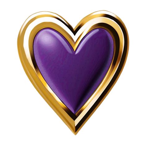 Download Purple Hearts Png 47